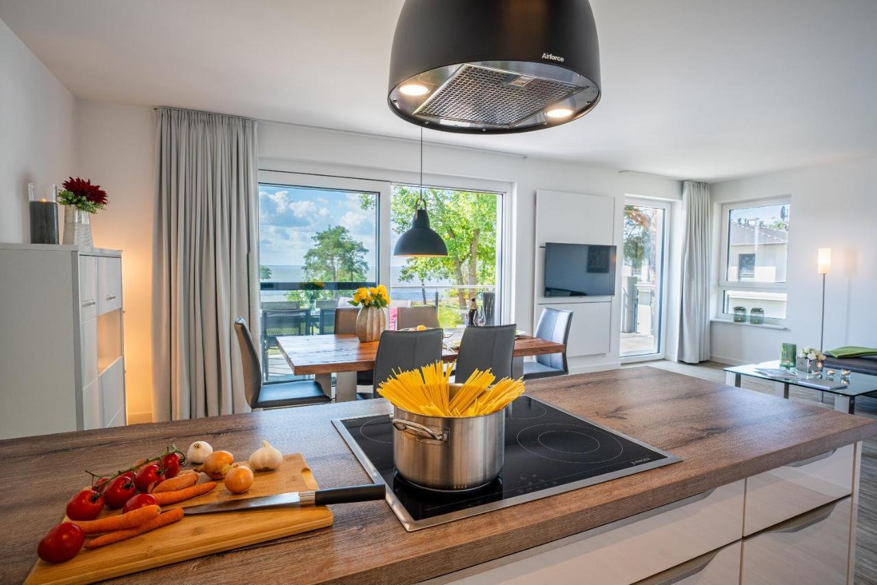 Appartement "Traumzeit" Mit Penthouseflair - Oase Am Haff Garz  Bagian luar foto