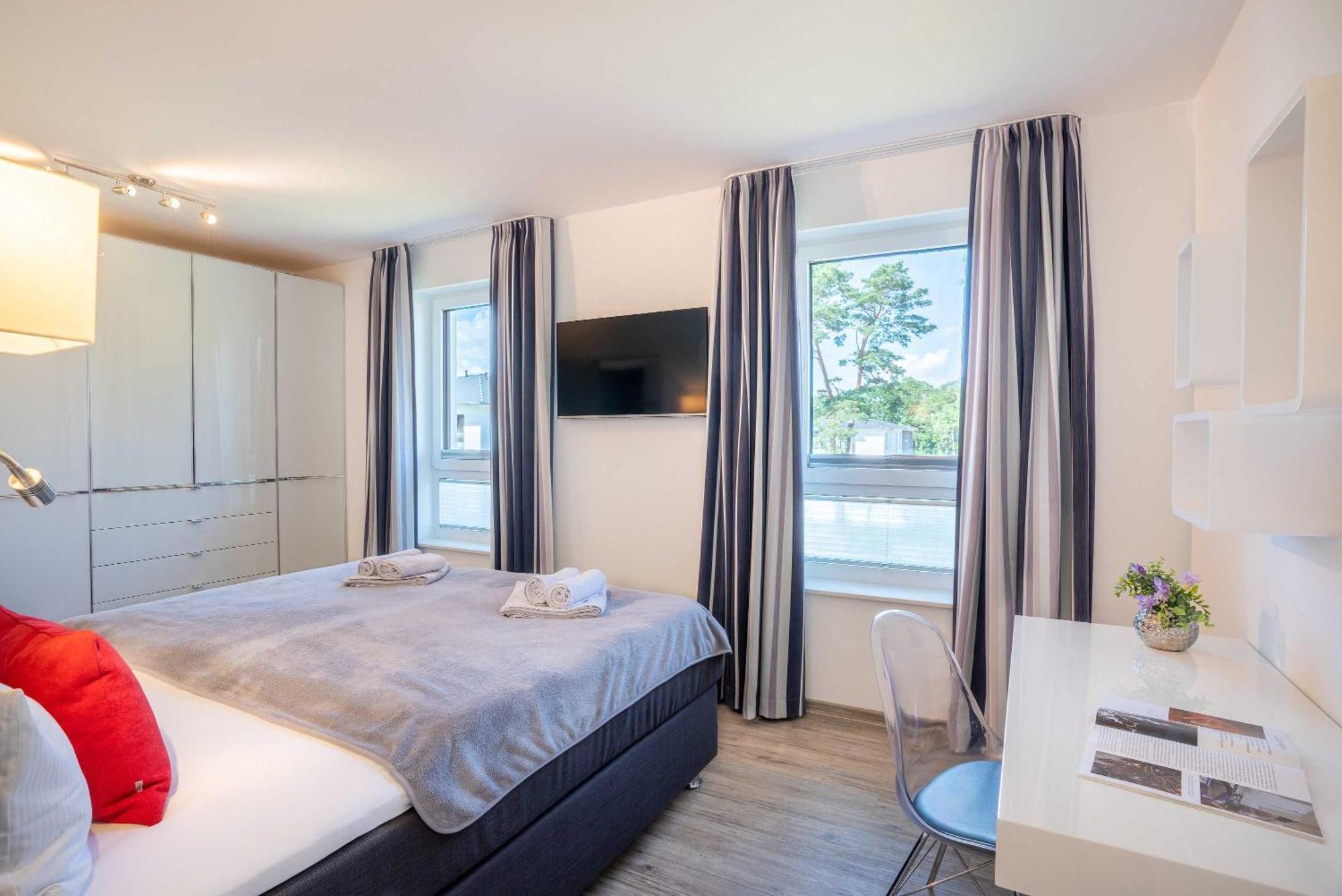 Appartement "Traumzeit" Mit Penthouseflair - Oase Am Haff Garz  Ruang foto